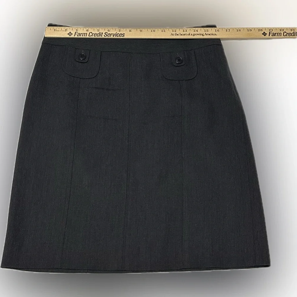 Ann Taylor LOFT Wool Pencil Skirt-Size 8 - Picture 3 of 7